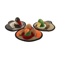 Petsport Tuff Squeaks Canvas Duck Decoy