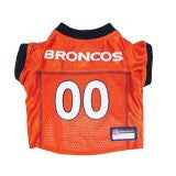 Denver Broncos Dog Jersey Orange